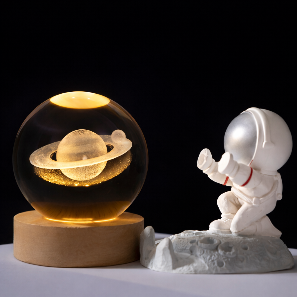 Lampara Galaxia 3D